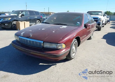 1991 Chevrolet Caprice Classic Ltz из США, поврежденный, VIN 1G1BN53E7MW177364